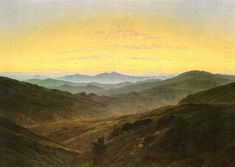 Caspar David Friedrich Giant Mountains china oil painting image